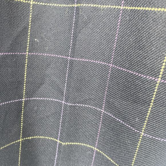 Pendleton Vintage Women’s Black Plaid Trouser Dress Pants size 14P Petites - Picture 2 of 9